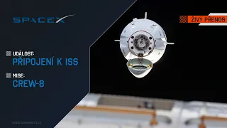 ŽIVĚ:  Připojení k ISS (Crew-8)