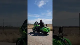 Test ride on a Kawasaki Vulcan Vaquero