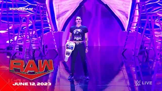 Rhea Ripley entrance as SmackDown Women's Champion: WWE Raw, June 12, 2023