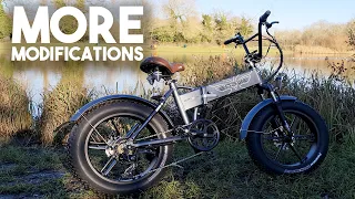 MORE MODS TO THE FATBIKE! ENGWE EP-2