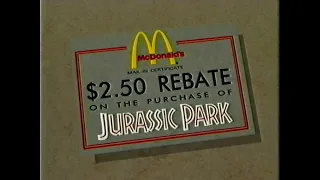 1994 Jurassic Park Home Video Marketing Promo VHS 60fps