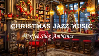 Musique instrumentale de jazz de Noël chaleureuse 2024 et sons de cheminée 🔥 Ambiance chaleureuse