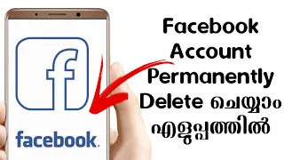 How to Delete Facebook Account Permanently/Malayalam/ Facebook Account Permanently Delete on Mobile