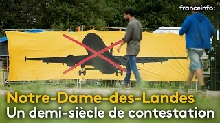 L'aéroport de Notre-Dame-des-Landes, un projet contesté depuis un demi-siècle - franceinfo:
