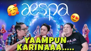 aespa 에스파 'Black Mamba' The Debut Stage Reaction Video by Calvin Jeremy, Tendra, & Dickson