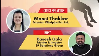 RiSETalks Ep6 | Mansi Thakkar| Failures & Success | Basesh Gala