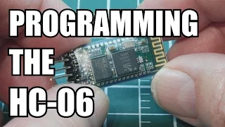 How to program the HC-06 Bluetooth module