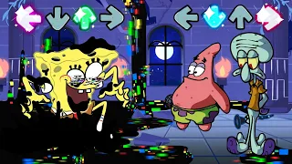 Friday Night Funkin' - "Dusk Till Dawn" but It's SpongeBob vs Patrick & Squidward