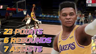 Russell Westbrook Game Highlights (23 Pts, 6 Rebs, and 7 Asst) | NBA2K21 ARCADE EDITION | ABE GAMING