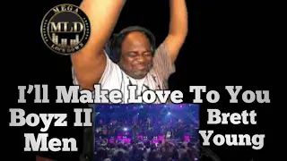 I’ll Make Love To You' by Boyz II Men & Brett Young  CMT (Reaction)