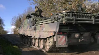 Bergepanzer 3 Büffel, Pionierpanzer Dachs Bundeswehr Manöver Joint Engineer 2023