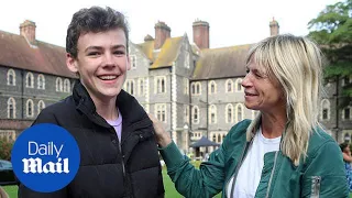 Zoe Ball and Fatboy Slim celebrate son Woody's GCSE results - Daily Mail