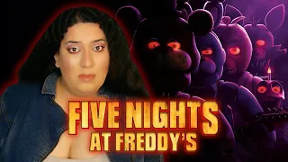 First time watching **FIVE NIGHTS AT FREDDY'S** Movie Reaction