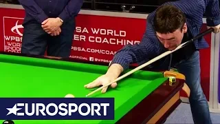 Shots Recreated: Jimmy White Takes on Trump's Masterpiece | Snooker | Eurosport