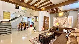 Modern Contemporary Design 3BHK House with Backyard Garden | 2200 Sqft ல் அழகான வீடு | Epi-366