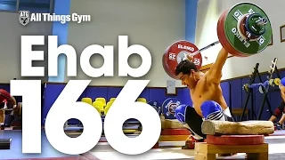 Mohamed Ehab (77kg) 166kg Snatch off Blocks PR