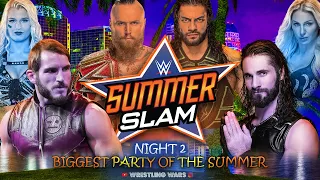 WWE 2K20 - SUMMERSLAM PPV - Universe Mode Night 2 Highlights