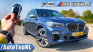 BMW X5 M50d G05 REVIEW POV Test Drive on AUTOBAHN & ROAD by AutoTopNL