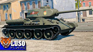 Por Qu3 esta Muy OP , No puedo Contra El | T-34-85 | WAR THUNDER