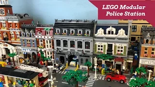 LEGO Custom Modular Police Station MOC