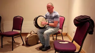 Junior Davey  5 times All Ireland  Bodhran Champion