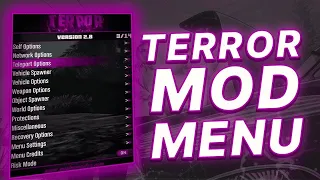 GTA 5 ONLINE MOD MENU | TERROR MOD MENU | FREE DOWNLOAD | 2022 UPDATE