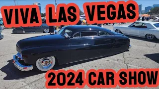 VIVA LAS VEGAS 2024 Car Show Classic Rockabilly Rat Rods Led Sleds Kustom Bombers