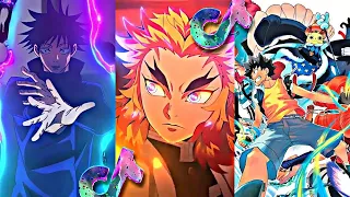 Anime Badass Edits || 4K TikTok Compilation || Part 8 (1080p)