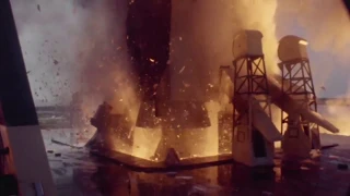 Apollo 11 Saturn V Launch Camera E 8 Slow Motion