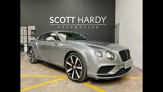 2017 - BENTLEY CONTINENTAL 4.0 GT V8 S MULLINER MDS 2d 521 BHP - WALK AROUND