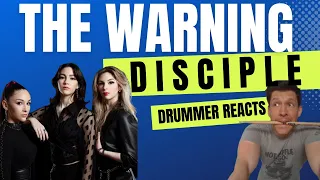 THE WARNING - DISCIPLE - DRUMMER REACTS