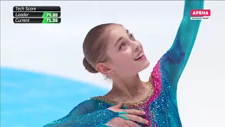 Alena Kostornaia/Алена Косторная 2018 Russian Nationals FS Telesport