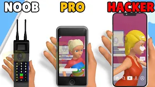 NOOB vs PRO vs HACKER in Phone Evolution