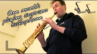 I tried learning soprano saxophone in 30 days