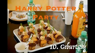 Unsere Harry Potter Party zum 10. Geburtstag war ein voller Erfolg!!!