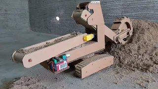 Bucket Wheel Excavator | DIY Bucket Wheel Excavator at Home | @Mr.Vcreation