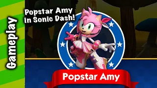 Sonic Dash - Popstar Amy Gameplay