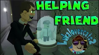 [EXTRA HARD CHALLENGE]Mr Funny's ToyShop!Carry my ZOMBIE friend from 1st stage to the end SCARY OBBY