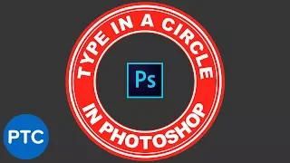 How To Type In a Circle In Photoshop - Text In a Circular Path Tutorial