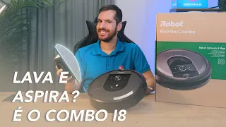 Este Roomba Combo i8 de 2 depósitos completa a família 2-em-1 da iRobot!