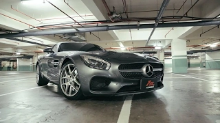 Mercedes-Benz C190 AMG GTS x Fi Exhaust - Cold Start Revs & Acceleration.