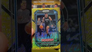 *MASSIVE ROOKIE GOLD SHIMMER 🔥🤯 | 2022-23 Panini Monopoly Prizm Basketball Booster Box Unboxing