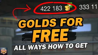 How To Farm GOLD For Free in WoT Blitz - All Ways and Secret Methods