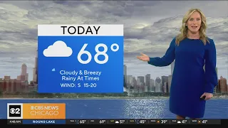 Chicago First Alert Weather: Afternoon showers, thunderstorms