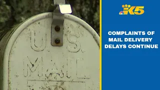 Multiple western Washington neighborhoods experience mail delivery delays