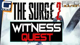 SURGE 2 - Witness (Mysterious Stranger) Quest Guide