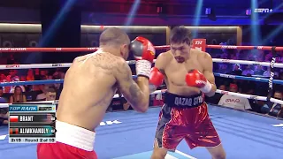 ON THIS DAY! JANIBEK ALIMKHANULY HANDLED ROB BRANT WITH EASE STOPPING HIM AFTER 8 RDS (HIGHLIGHTS) 🥊