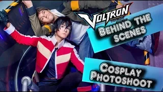 VOLTRON COSPLAY PHOTOSHOOT | BEHIND THE SCENES VIDEO | KEITH & LANCE