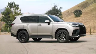 All New 2022 Lexus LX 600 F-Sport - Full-size Luxury Sporty SUV