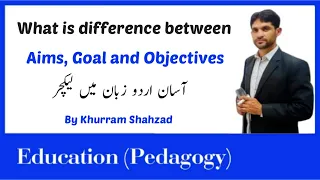 Aims | Goals and Objectives in Urdu